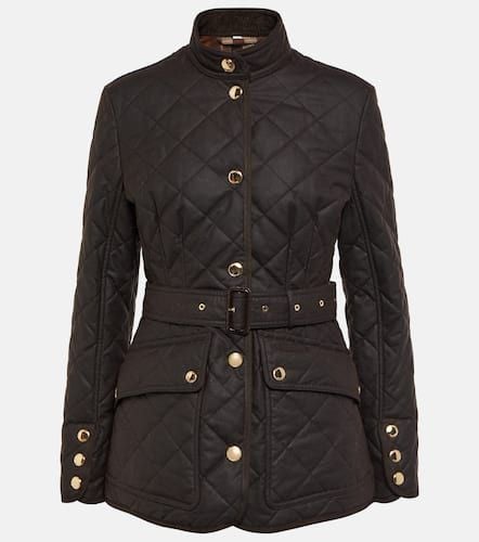 Quilted padded cotton jacket - Burberry - Modalova