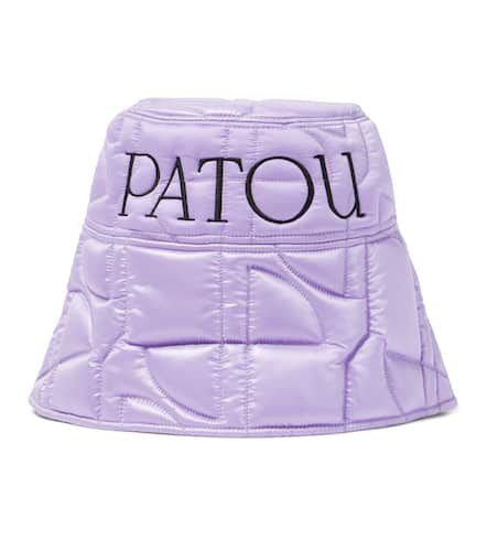 Patou Logo quilted satin bucket hat - Patou - Modalova