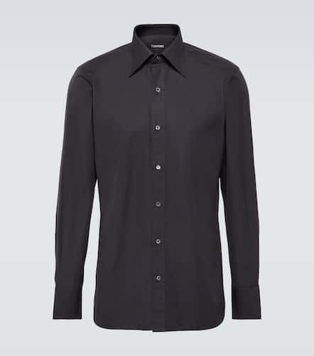 Camisa de esmoquin de popelín de algodón - Tom Ford - Modalova