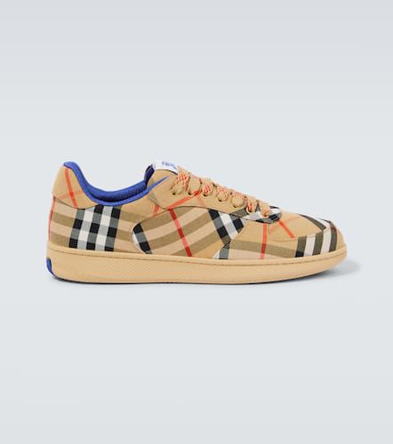 Zapatillas de lona con Check - Burberry - Modalova