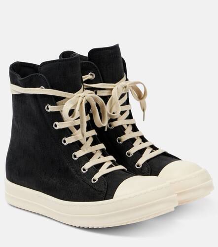 Zapatillas altas Sneaks de lona - Rick Owens - Modalova