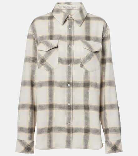 Moon plaid cashmere shirt - God's True Cashmere - Modalova