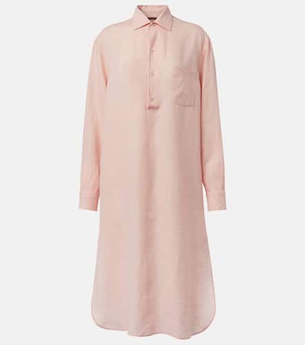 Loro Piana Robe chemise Lora en lin - Loro Piana - Modalova