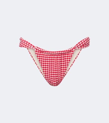 Sandra gingham bikini bottoms - Montce - Modalova