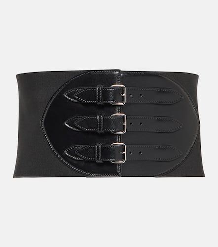 AlaÃ¯a Buckled leather corset belt - Alaia - Modalova