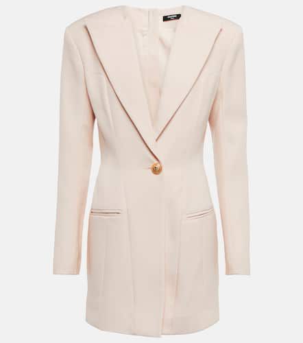 Vestido corto estilo blazer de lana - Balmain - Modalova