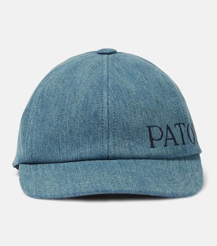 Cappello da baseball in denim con logo - Patou - Modalova