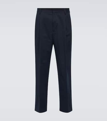 Pantalon droit en coton mélangé - Dries Van Noten - Modalova