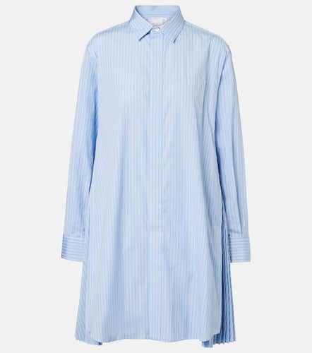Sacai Robe chemise rayée en coton - Sacai - Modalova