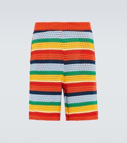 X No Vacancy Inn - Shorts in crochet a righe - Marni - Modalova