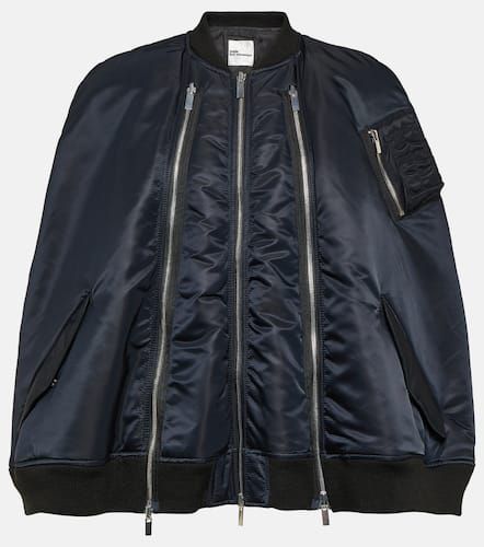 Oversized bomber jacket - Noir Kei Ninomiya - Modalova