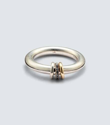 Ring Sirius Max aus Sterlingsilber mit 18kt Gelbgold und Diamanten - Spinelli Kilcollin - Modalova