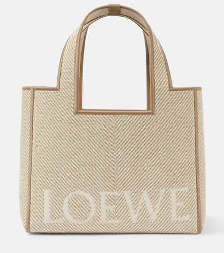 Font Small jacquard canvas shopper - Loewe - Modalova