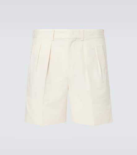 Tom Ford Shorts in cotone e seta - Tom Ford - Modalova