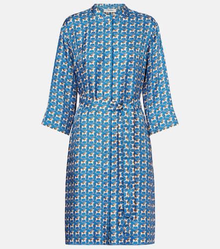 Tunica in twill di seta con stampa - 'S Max Mara - Modalova