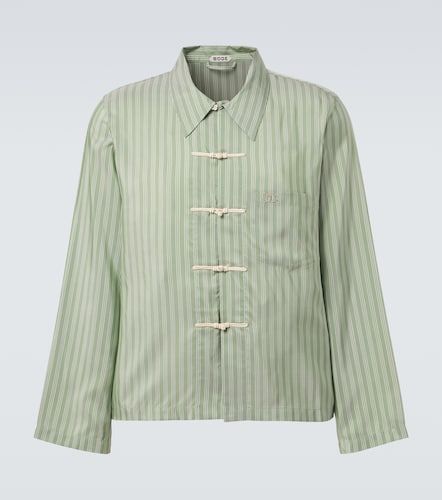 Bode Camicia Sylvan in seta a righe - Bode - Modalova