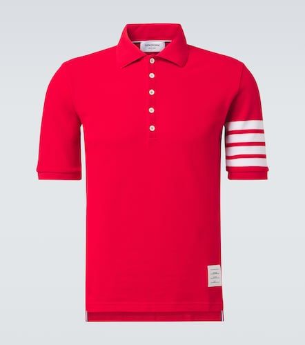 Thom Browne Polo 4-Bar de algodón - Thom Browne - Modalova