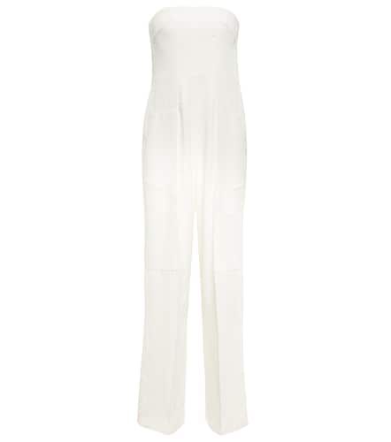 Paneled bandeau satin jumpsuit - Tom Ford - Modalova