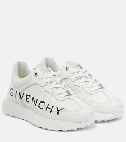 Sneakers GIV Runner in pelle con logo - Givenchy - Modalova