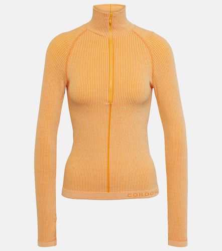 Sierra ribbed-knit half-zip ski top - Cordova - Modalova