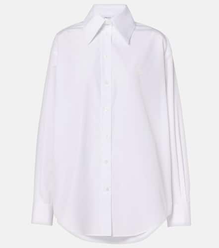 Camicia oversize in popeline di cotone - Alexander McQueen - Modalova