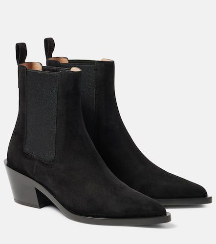 Ankle Boots Wylie aus Veloursleder - Gianvito Rossi - Modalova