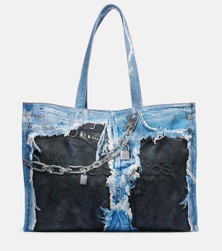 Bolso Trompe-l'oeil de denim - Acne Studios - Modalova