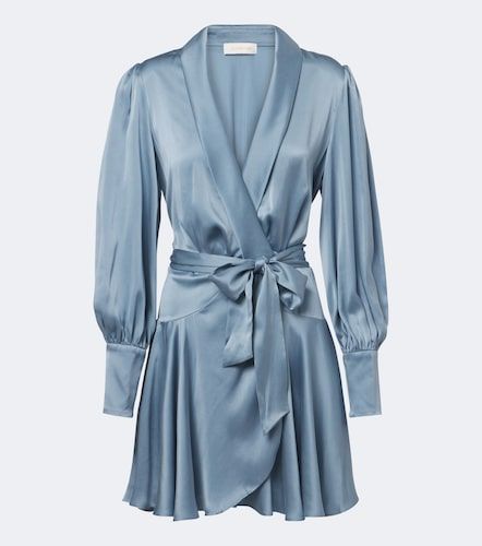 Zimmermann Silk satin wrap dress - Zimmermann - Modalova