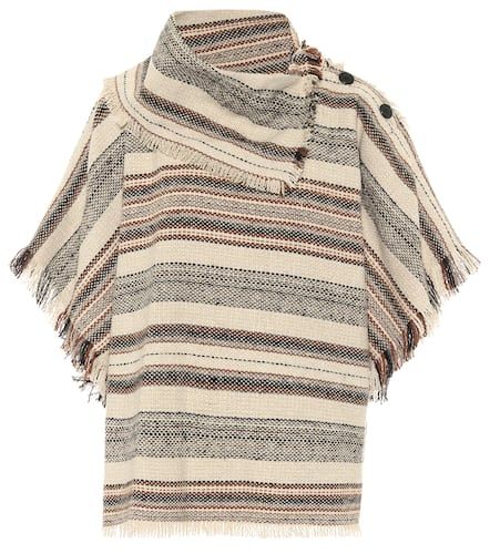 Poncho Jacoya aus Tweed - Marant Etoile - Modalova