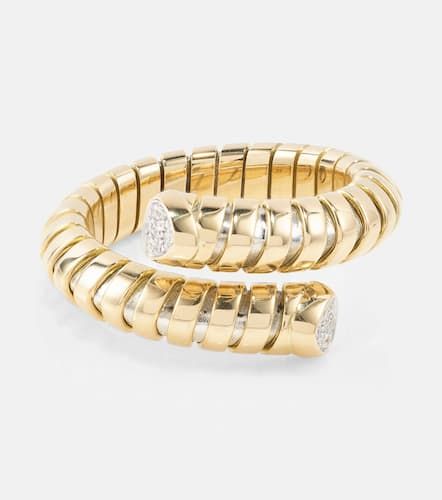 Trisolina Bypass 18kt ring with diamonds - Marina B - Modalova