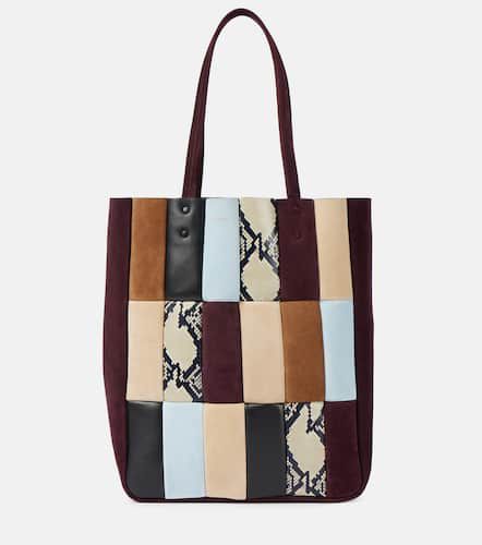 Zoe patchwork leather tote bag - Khaite - Modalova