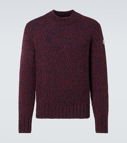 Moncler Mouliné wool sweater - Moncler - Modalova