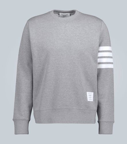 Bar cotton classic sweatshirt - Thom Browne - Modalova