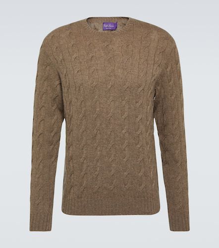 Cable-knit cashmere sweater - Ralph Lauren Purple Label - Modalova