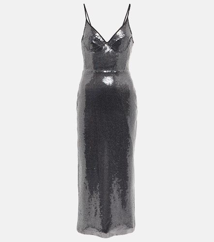 Sequined pencil midi dress - David Koma - Modalova