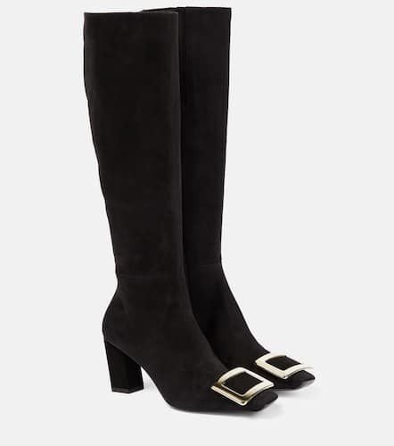 Belle Vivier suede knee-high boots - Roger Vivier - Modalova