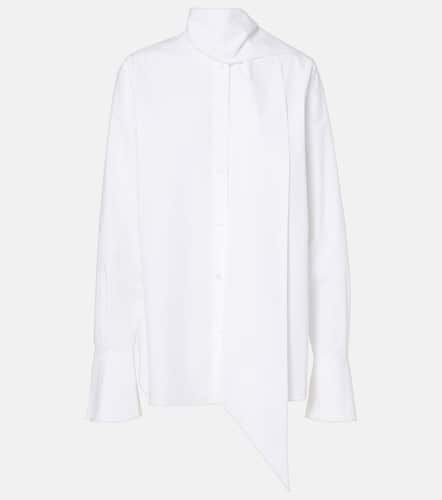 Blusa de popelín de algodón con lazada - Nina Ricci - Modalova