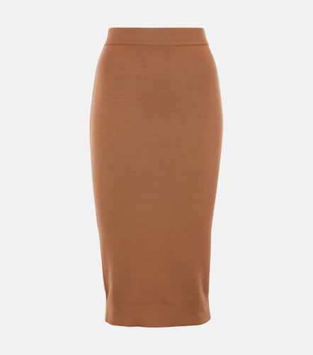 Knitted wool pencil skirt - Saint Laurent - Modalova