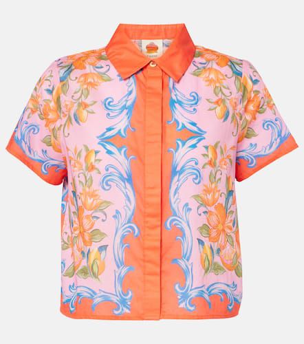 Camisa Sicily de algodón floral - Farm Rio - Modalova