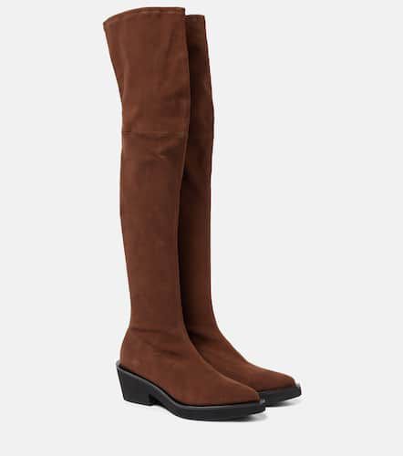 Overknee-Stiefel Tenny aus Veloursleder - Clergerie - Modalova