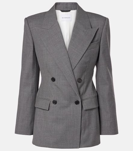 Double-breasted wool blazer - Givenchy - Modalova