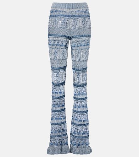 Etro Crochet cotton flared pants - Etro - Modalova