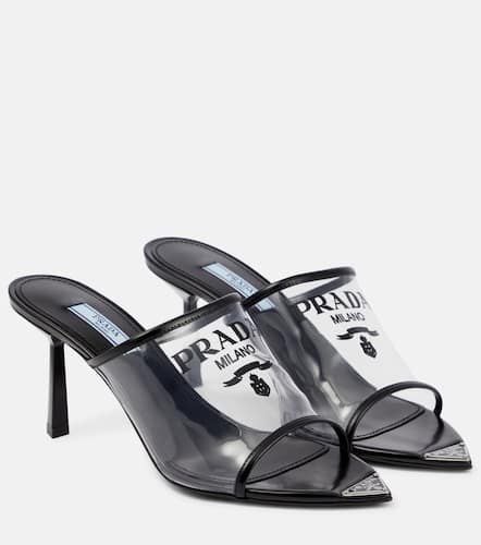 Prada Sandali in PVC con logo - Prada - Modalova