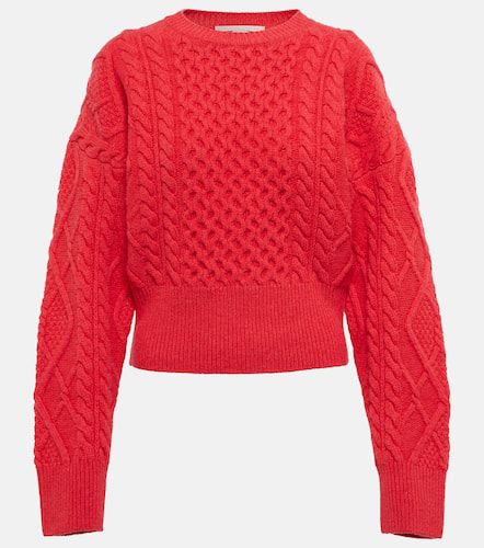 Cable-knit wool sweater - Stella McCartney - Modalova