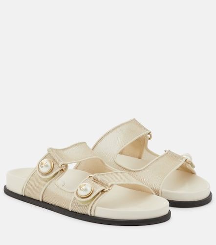 Sandalen Fayence mit Leder - Jimmy Choo - Modalova