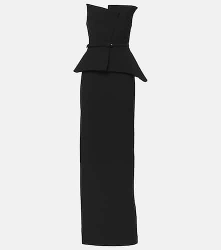 Vestido de fiesta de crepé con corsé - Roland Mouret - Modalova