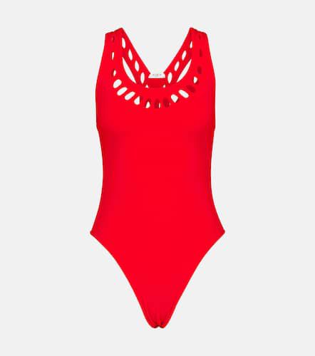 AlaÃ¯a Cutout racerback swimsuit - Alaia - Modalova