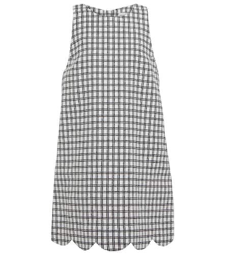 Scallop checked minidress - Lisa Marie Fernandez - Modalova