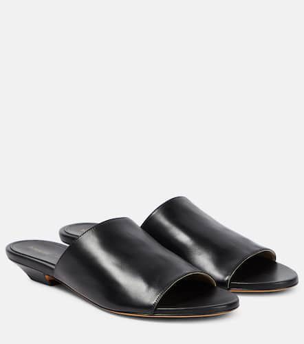 Khaite Marion leather slides - Khaite - Modalova