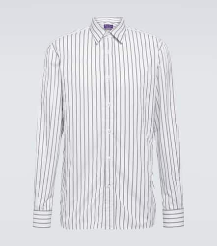 Camisa de algodón a rayas - Ralph Lauren Purple Label - Modalova